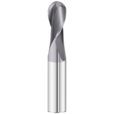 Best Carbide - Short Series Ball Nose Slot Drill 1/2" (2 Flute)